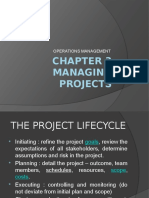 Managing Projects and the Project Lifecycle