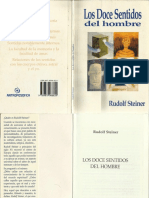 Rudolf Steiner - Los Doce Sentidos Del Hombre PDF