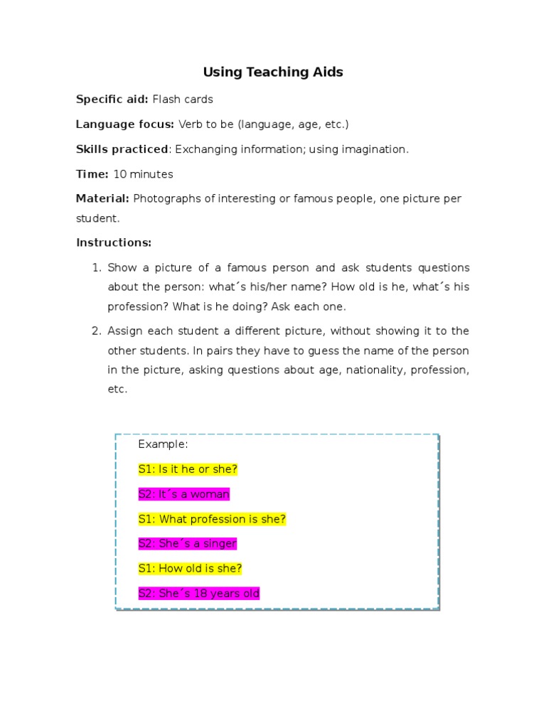 Using Teaching Aids PDF