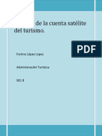 Análisis de La Cuenta Satélite Del Turismo