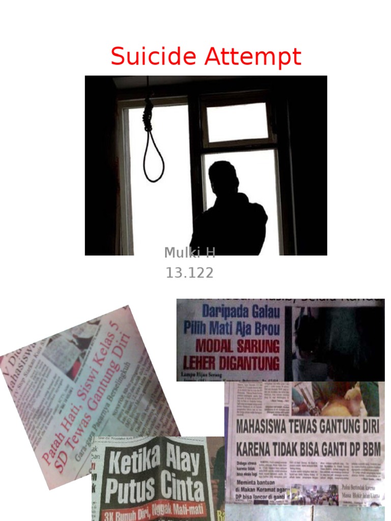Suicide Attempt Kasus Forensik Psychiatry Suicide