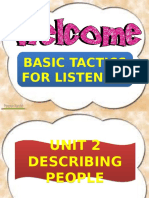 Basic Listening - Unit 2