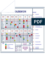 Production Calendar 2016: Month June April MAY March February January