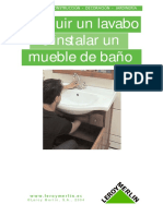 Sustituir Un Lavabo e Instalar Un Mueble de Baño PDF