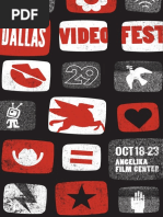 Download Dallas VideoFest 29 Program by Selig Polyscope Company SN327263633 doc pdf