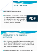 2011intro To Defamation