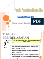 CHS32024 Bab 032007 Prinsip Pemodelan Matematika