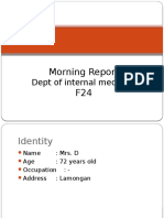 Morning Report - DM ND