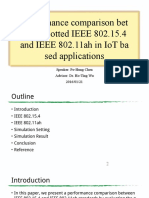 20160121_PHC_Performance Comparison Between Slotted IEEE 802.15.4 and IEEE 802.1 Lah in IoT Based Applications