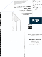 Las Instituciones Educativas Cara y Ceca 1 PDF