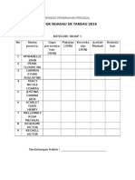 Borang Pemarkahan Pengadil