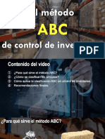 El Metodo ABC Control de Inventarios