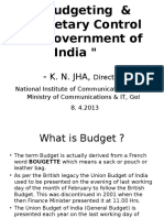Budget Presentatin