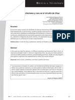 Dialnet FormacionDeOscilacionesYCaosEnElCircuitoDeChua 2695326 PDF