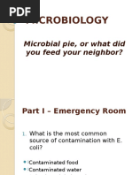 Microbiology: Microbial Pie, or What Did You Feed Your Neighbor?