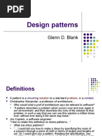 Design Patterns: Glenn D. Blank