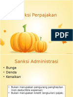 Sanksi Perpajakan