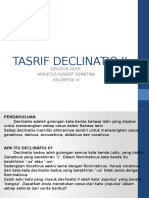 Tasrif Declinatio II