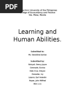 Learning and Human Abilities