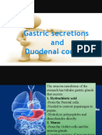 Gastric Secretions and Duodenal Content