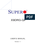 X9Drg-Qf: User'S Manual