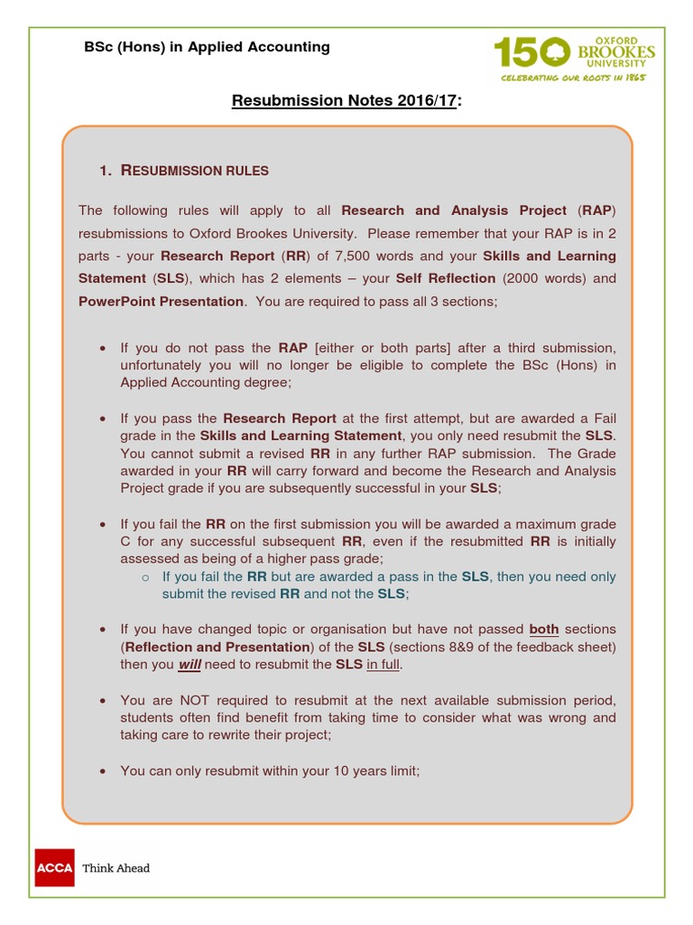Resubmission Notes Jun16.b | PDF | Business