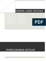 Pemrograman Linier Integer