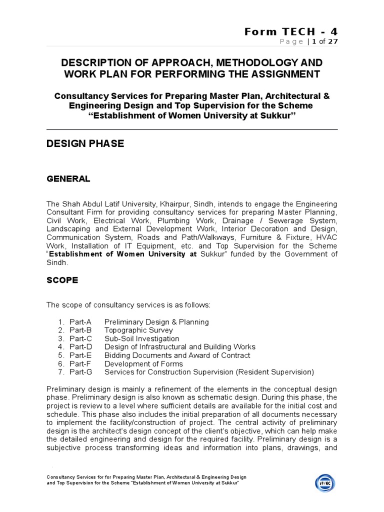 Methodology Women University Sukkur | PDF | General Contractor ...