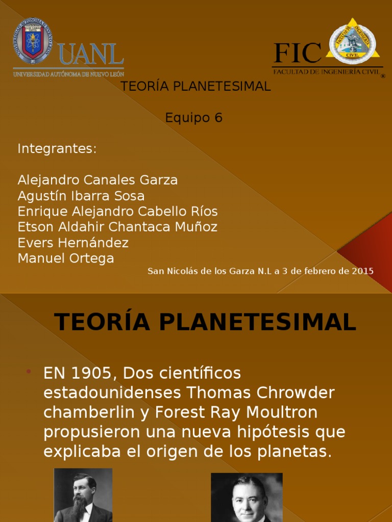 Teoria Planetesimal | PDF