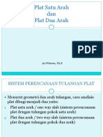 2 - Plat 1 Dan 2 Arah PDF
