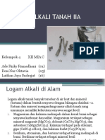 LOGAM ALKALI TANAH IIA