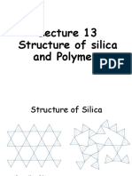 Structure of Silica and Polymers