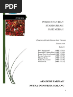 Download Pembuatan Dan Standarisasi Simplisia Rimpang Jahe Merah by Dhisa Fitri SN327297232 doc pdf