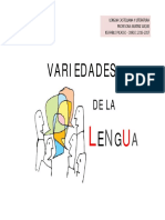 Variedades de La Lengua