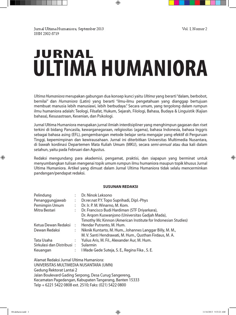 Jurnal Humaniora Vol 1 No 2 September 2013pdf