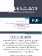 Trade Secrets: An Intellectual Property Right