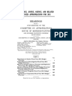 House Hearing, 111TH Congress - Commerce, Justice, Science, and Related Agencies Appropriations For 2011