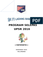 Program Selepas UPSR Matematik 