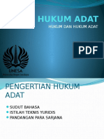 Hukum Adat Hukum Dan Hukum Adat