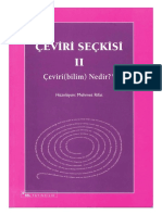 Çeviri Normlarının Doğası - Gideon Toury - Çeviri Seçkisi 2