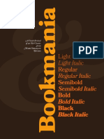 Bookmania Font UserGuide