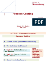 Week 05 - Topics 09 & 10 - Process Costing - Elearn