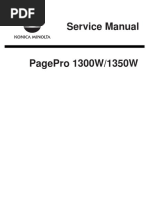 Konica Minolta Pagepro 1300w-1350w Service Manual