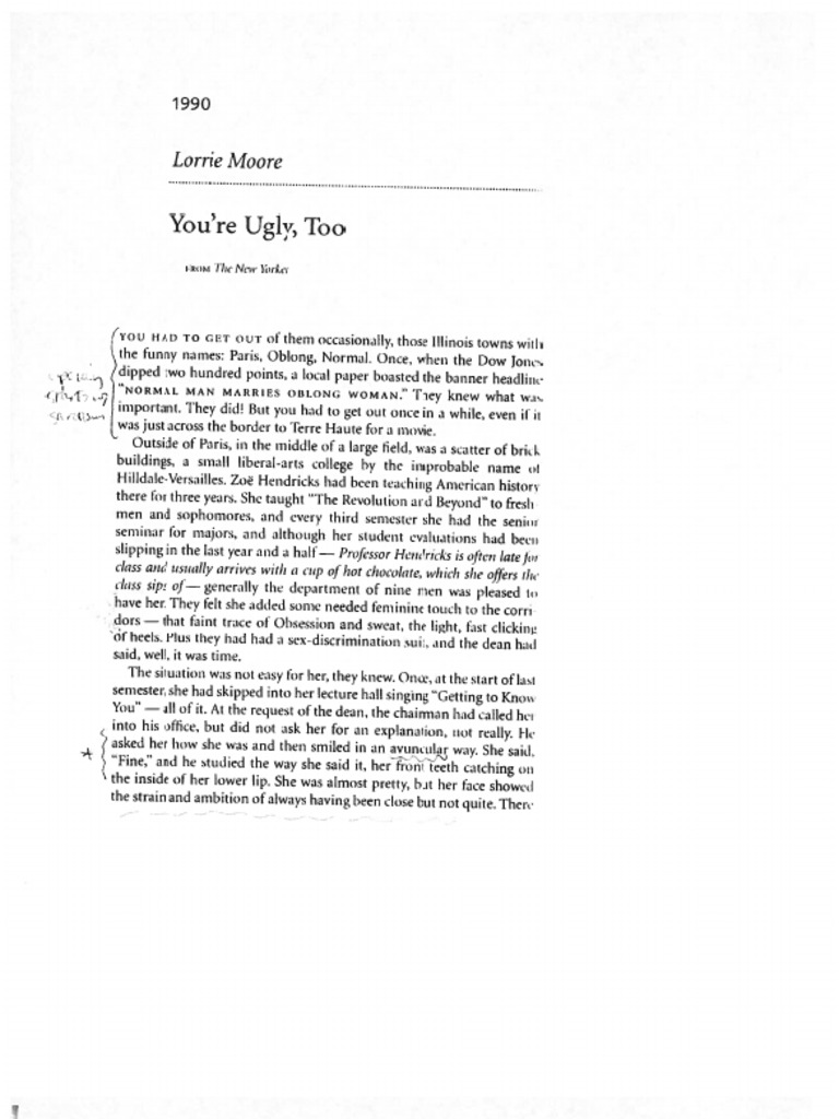 You're Ugly Too PDF PDF