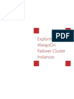 Exploring AlwaysOn Failover Cluster Instances