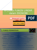 Matematika Ekonomi - 6. APLIKASI FUNGSI