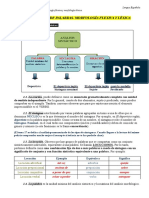 Resumen - Lengua - Tema - 06 La Mrofoliga Flexiva y Tal PDF