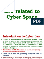 Law Related To Cyber Space