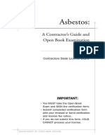 Asbestos Contractor's Guide and Open Book Exam