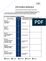 How To Find Applicable Manuals: For Petrol (Gasoline) Engine Model